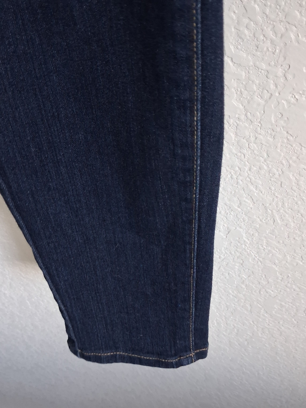 PAIGE Cigarette Skinny Jeans Dark Indigo - Picture 6 of 6